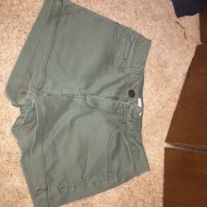 Olive Green Shorts